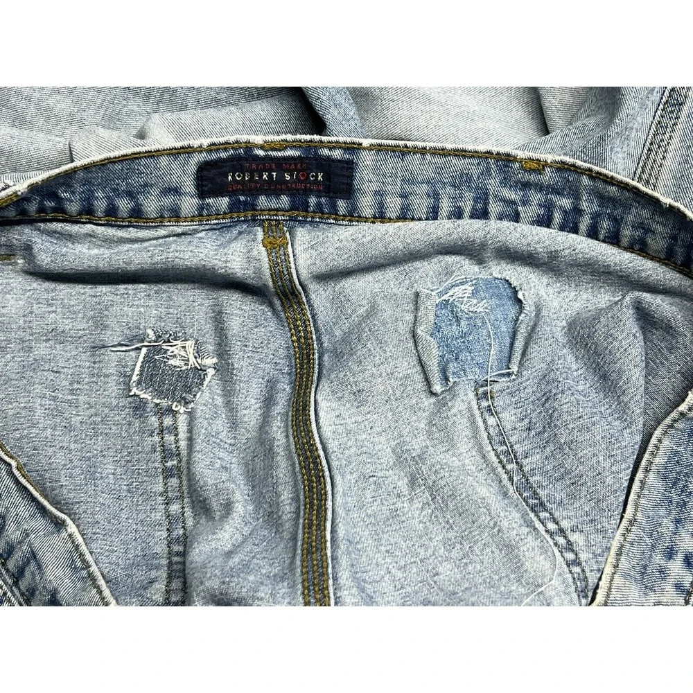 Vintage Robert Stock‎ Carpenter Jeans Baggy Faded Loose skater 2000s Work 38x30